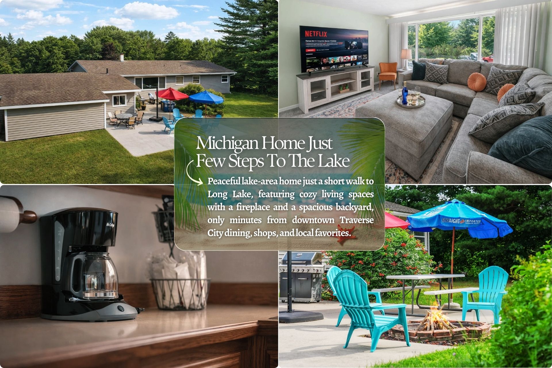 Spring Home near Long Lake with Hot Tub & Firepit