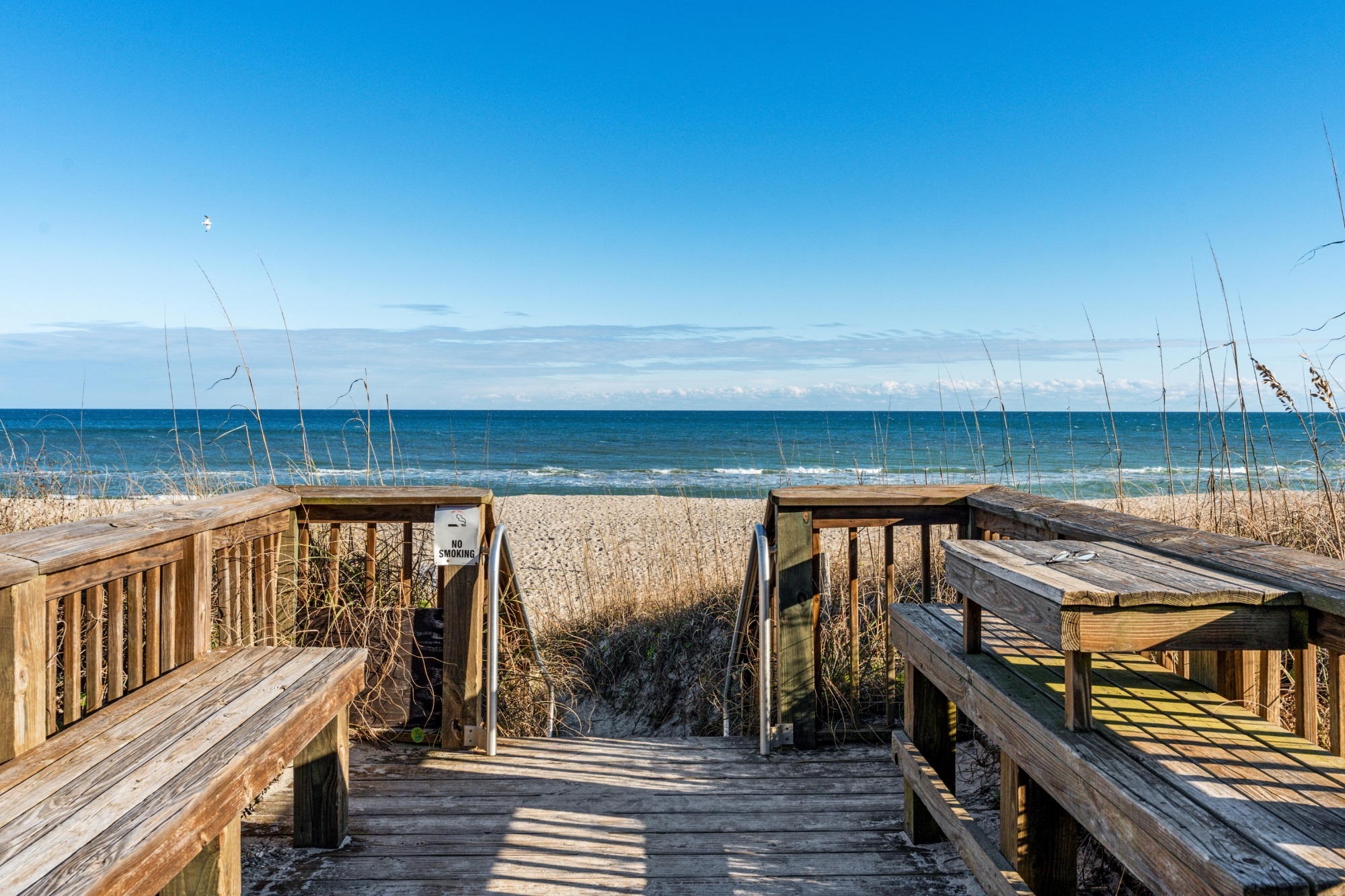Right on the boardwalk!