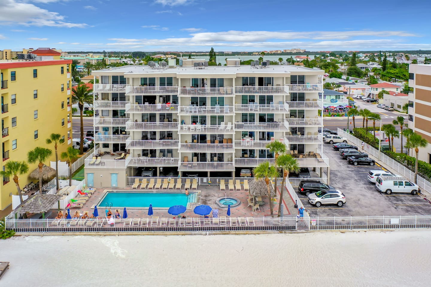 #103 Balcony is bottom center and provides dreamy beach and sunset views!!!