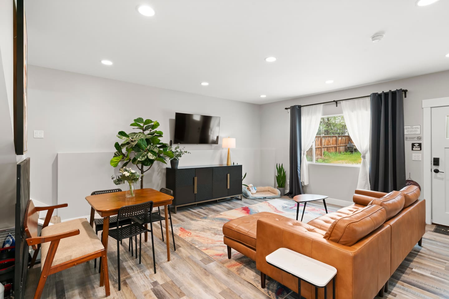 Effortlessly stylish, undeniably cozy—a space where warmth meets modern elegance.
