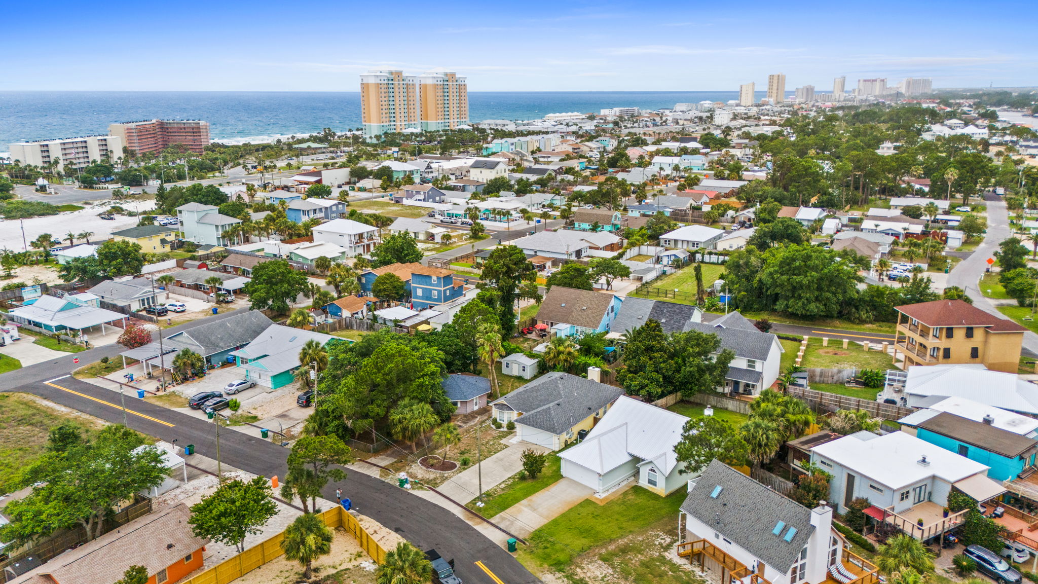 Aerial of House