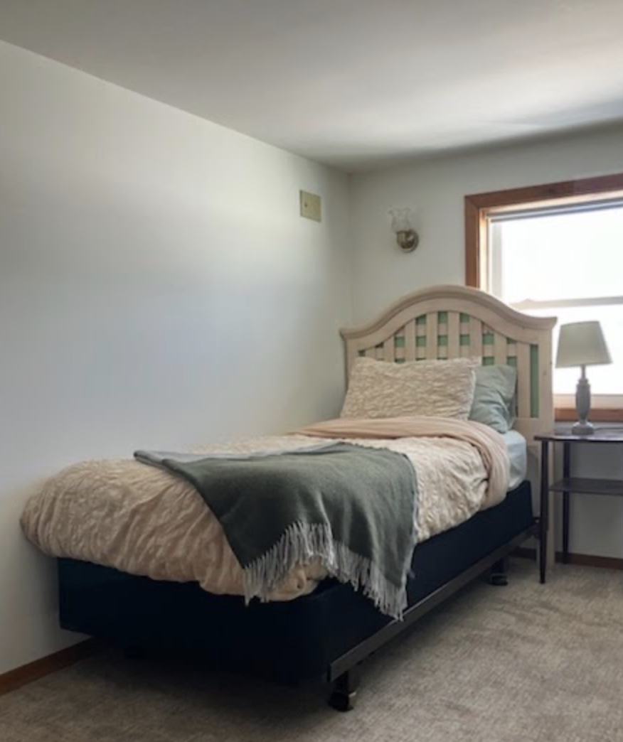 Twin bed, will be in loft with queen bed
