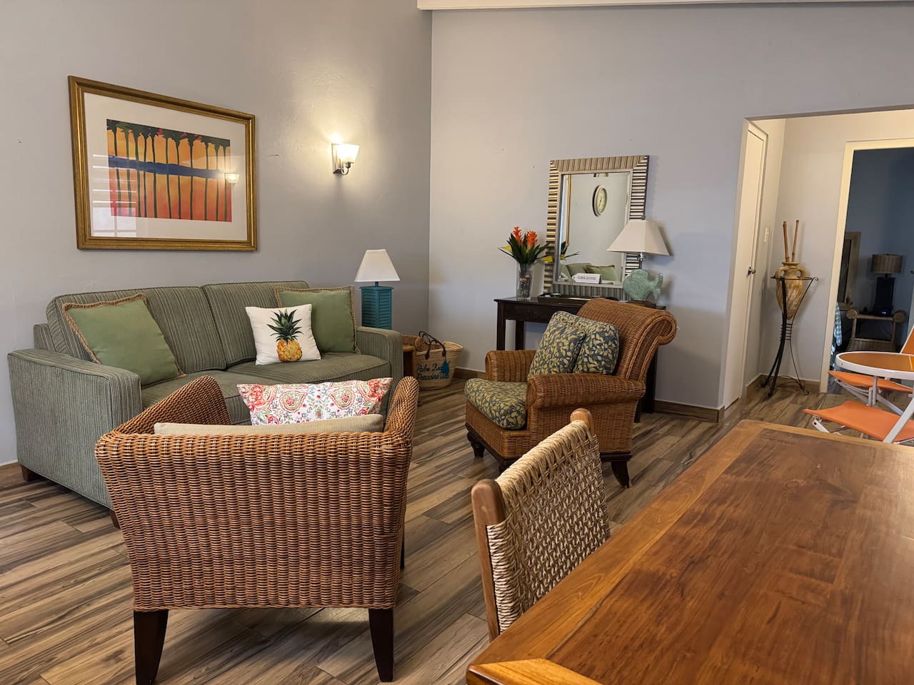 Guest house living room