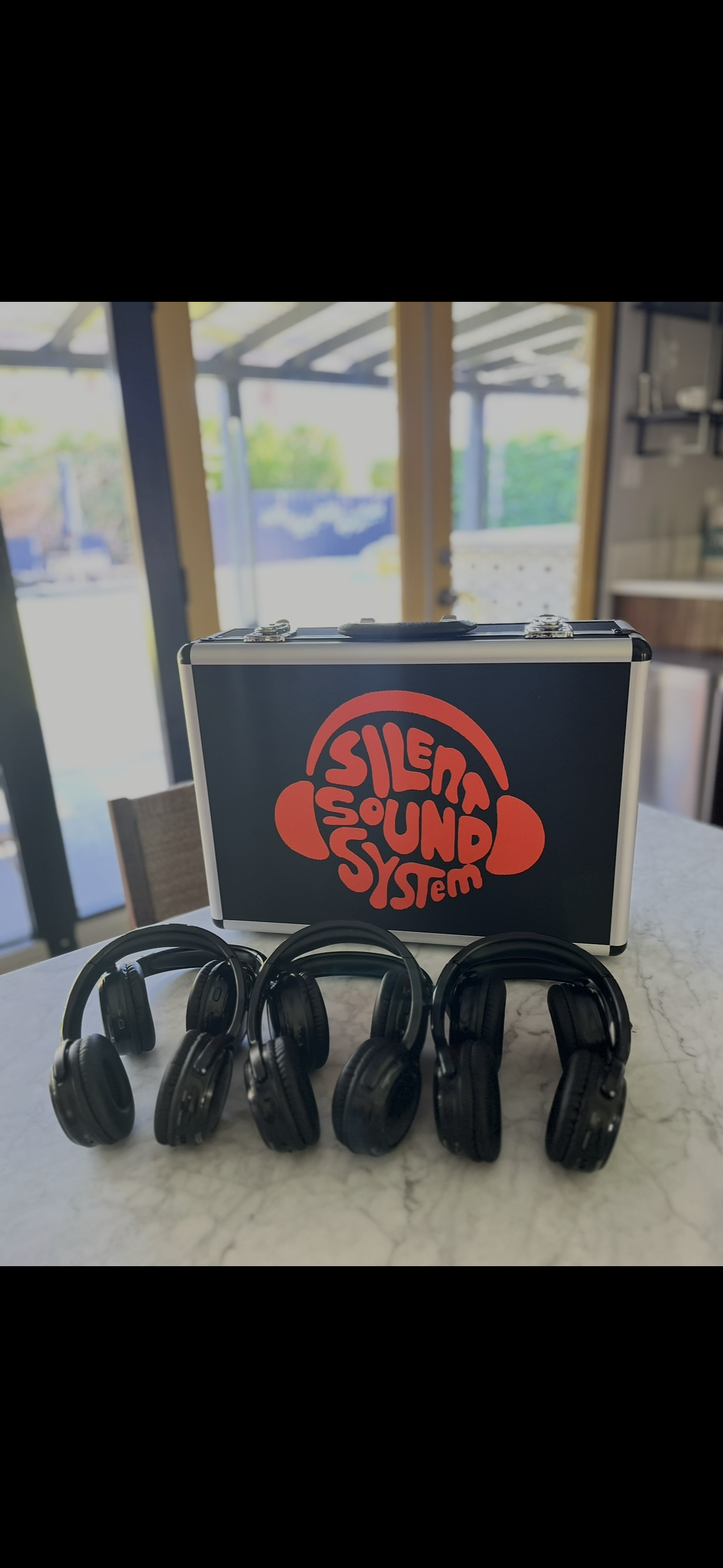 Silent Disco provided to dance the night away!