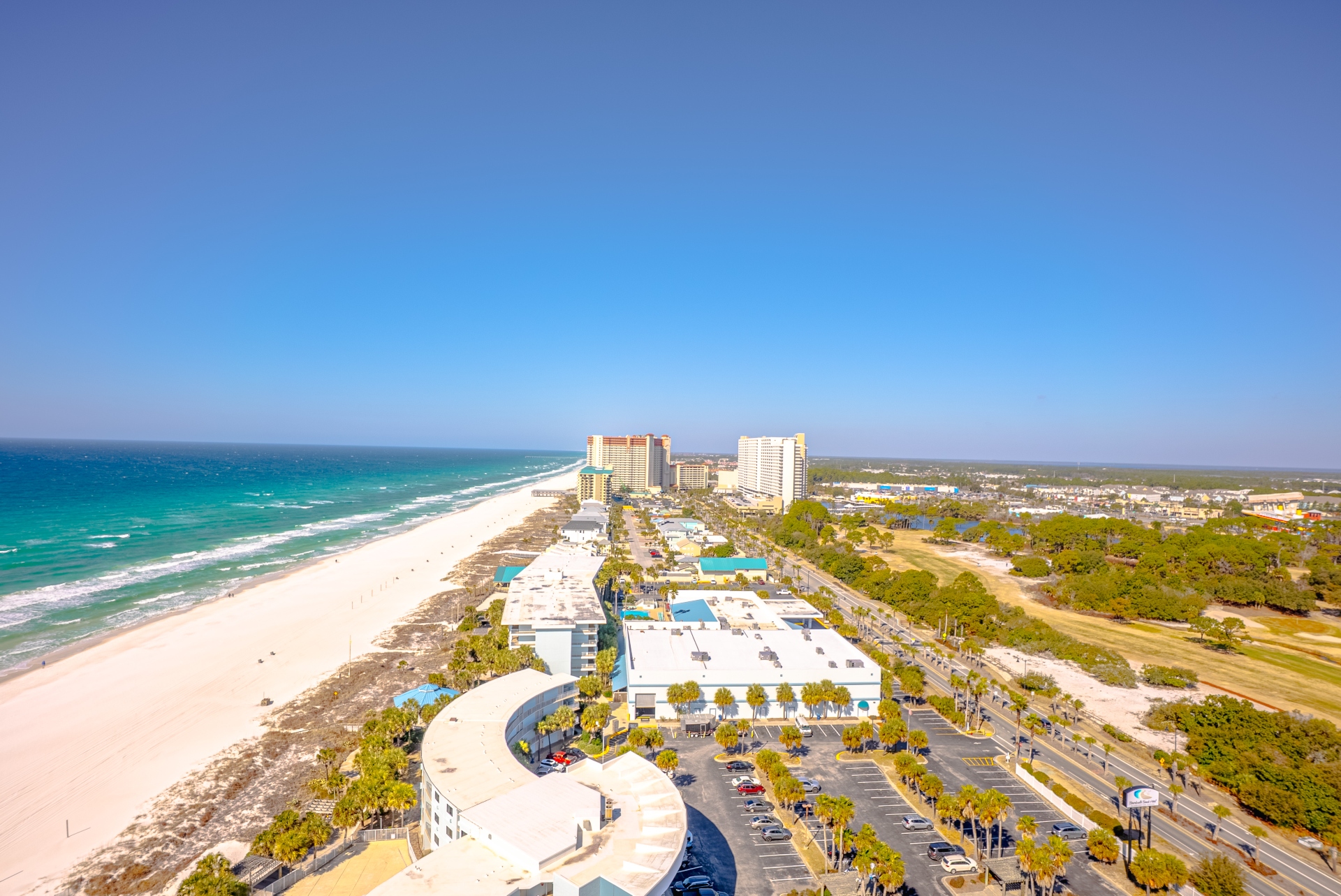 Balcony and beach view off bedroom #2