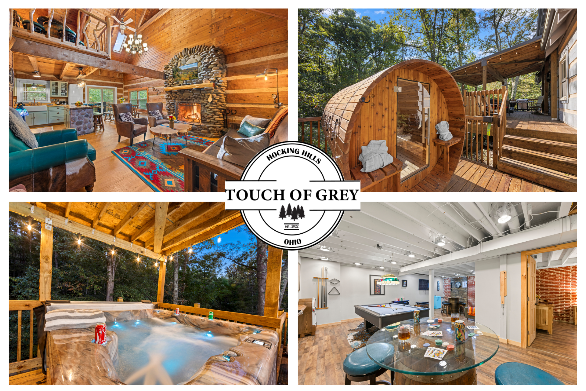 Touch of Grey Cabin — Logan, Ohio — vacation rental