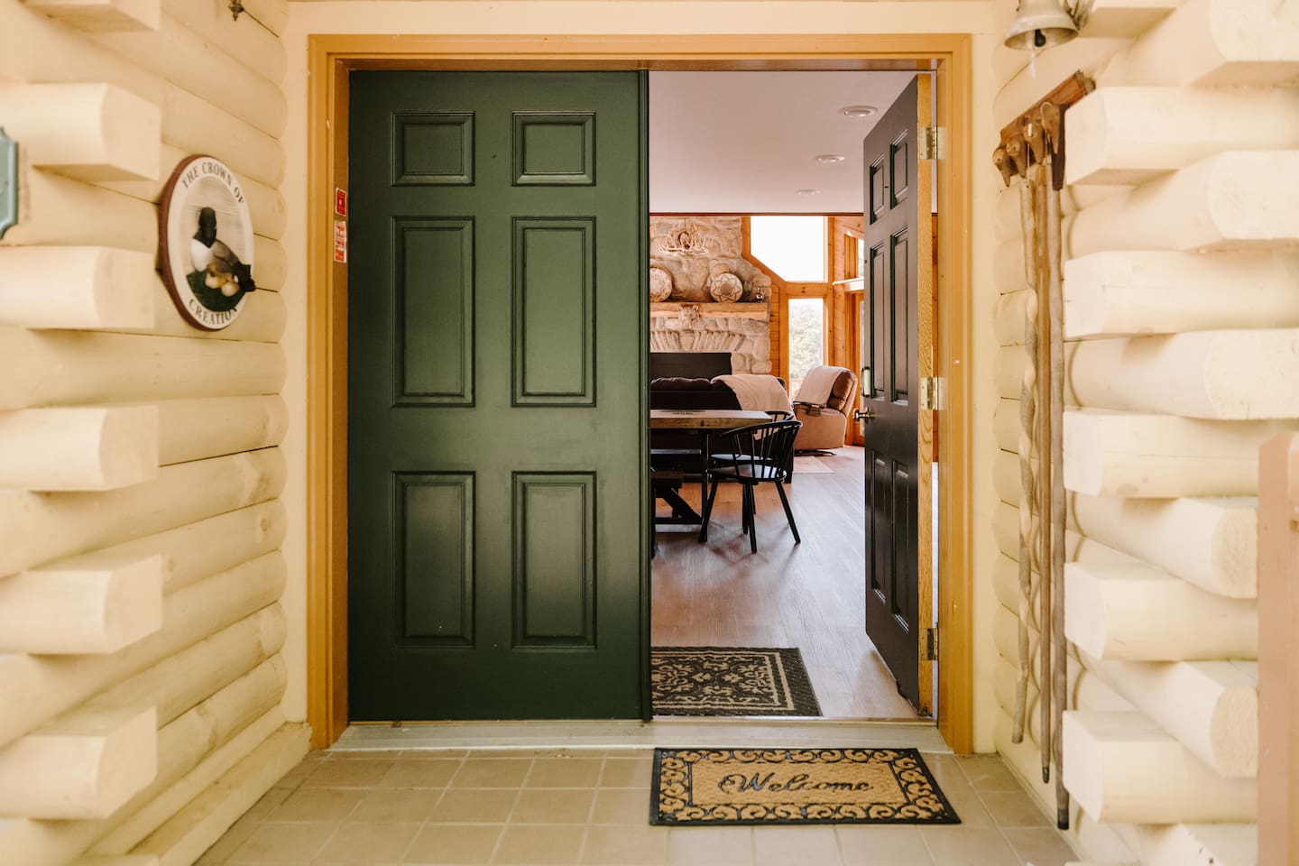 Come in and make yourself at home.