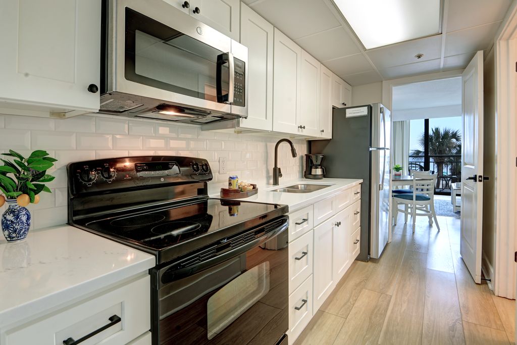 Modern kitchen designed for convenience!