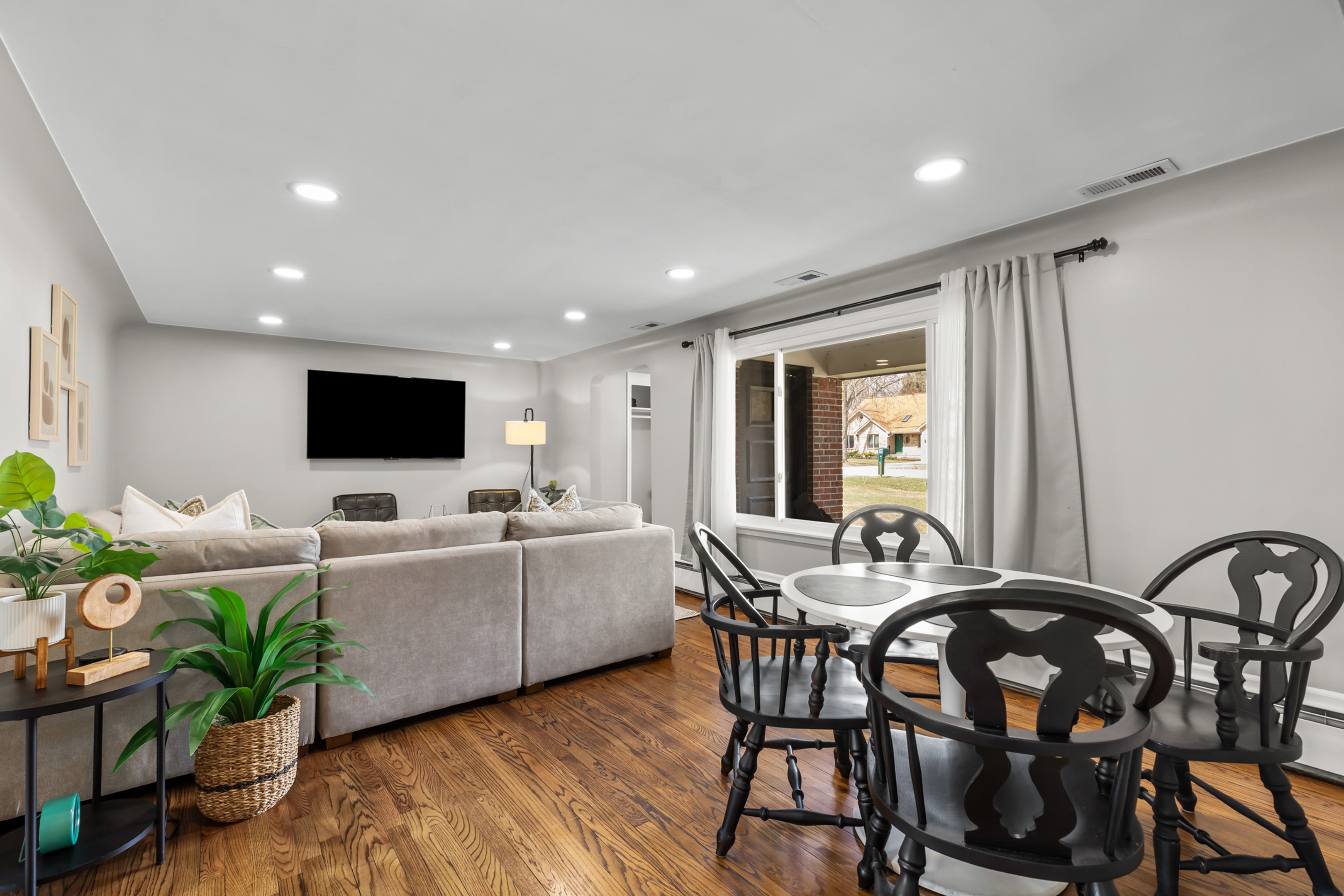 Open concept living area allows for quality time spent together