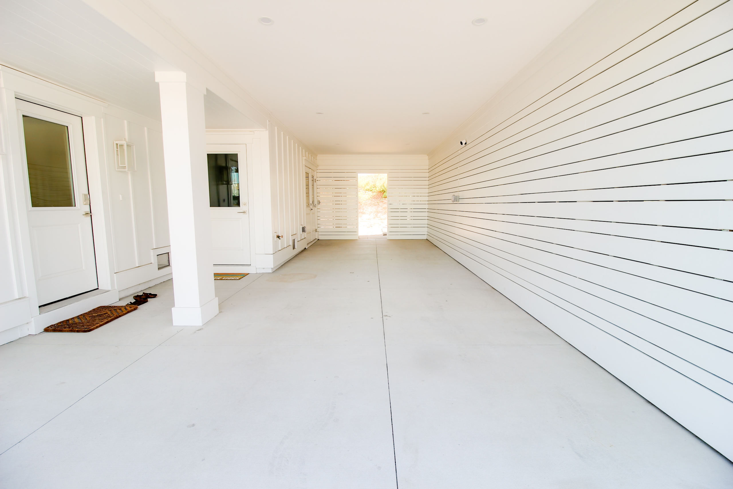 Carport / Entry Door / Beach Gear Closet