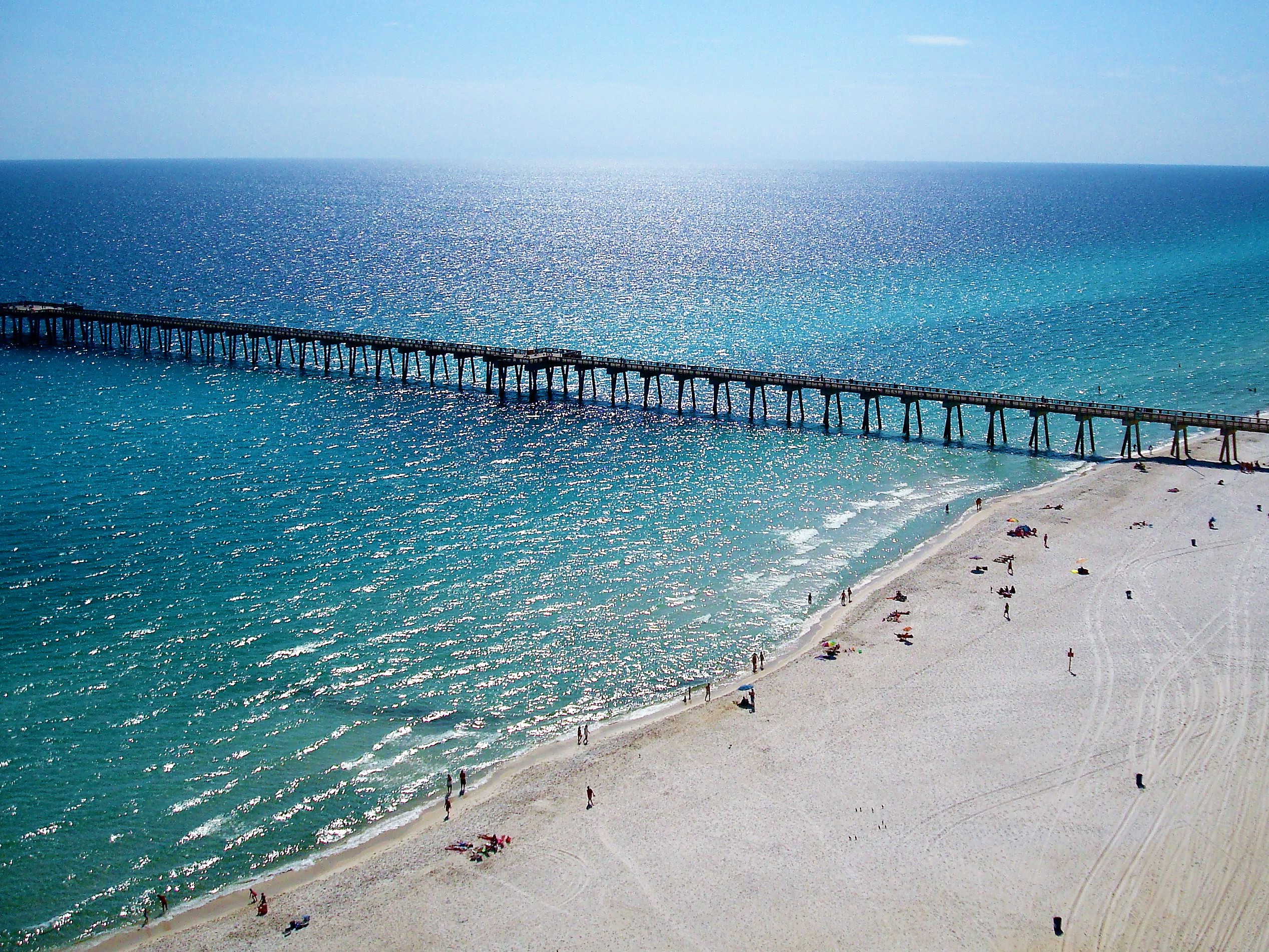 Endless views as far as the eye can see..look for dolphins, rays, & sea turtles!
