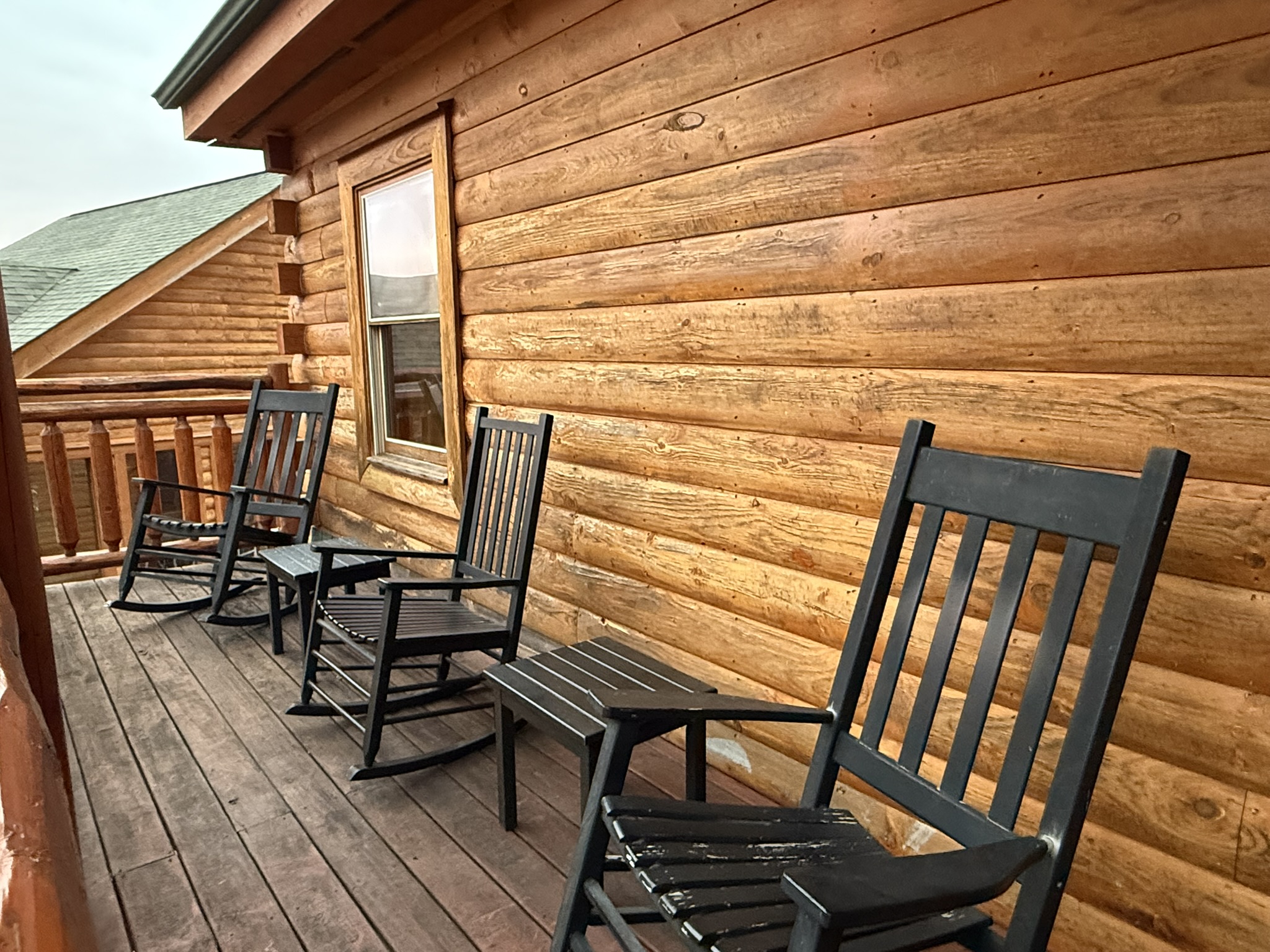 Start your day gently rocking away your worries on our classic porch rockers.