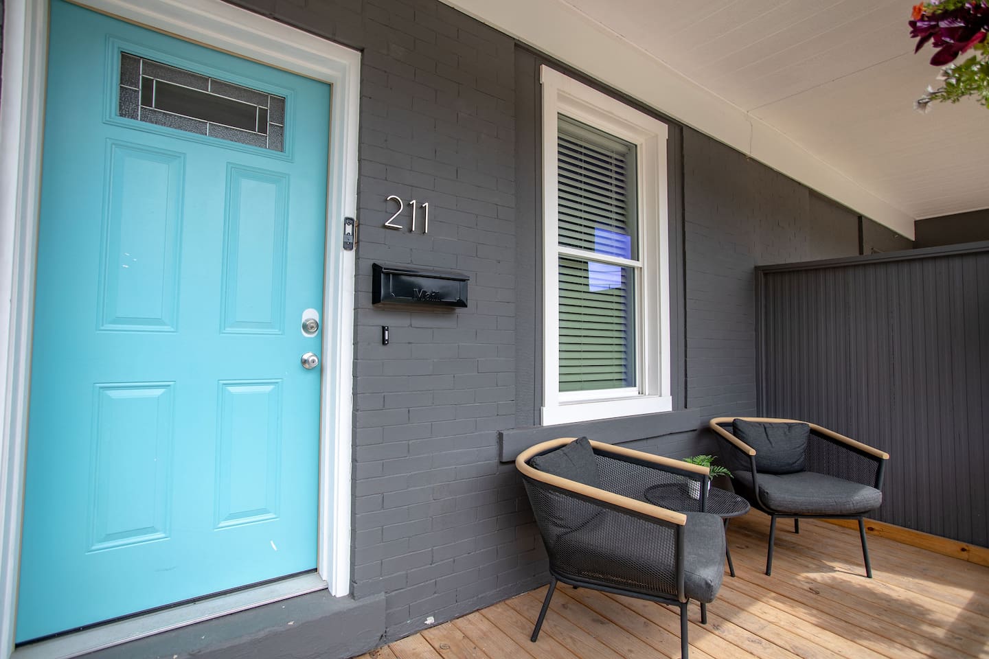 Front Porch with Chairs