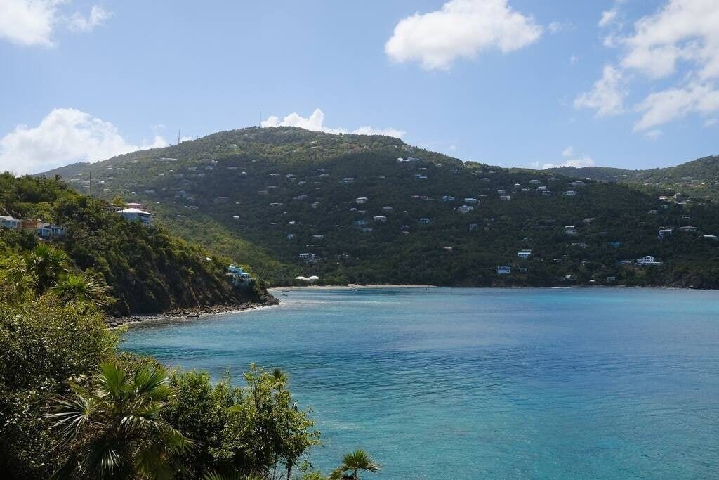 Looking back at Hull Bay.