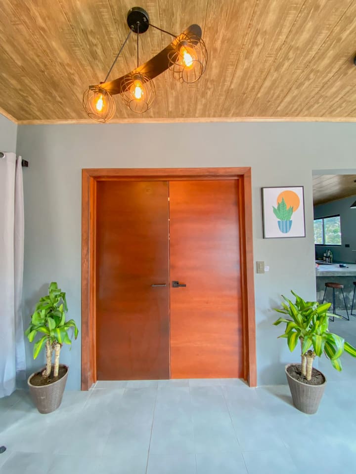 Double wide doors for easy accessibility.