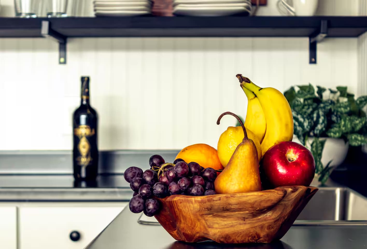 Thoughtful styling details like this make the kitchen feel warm and ready for you.