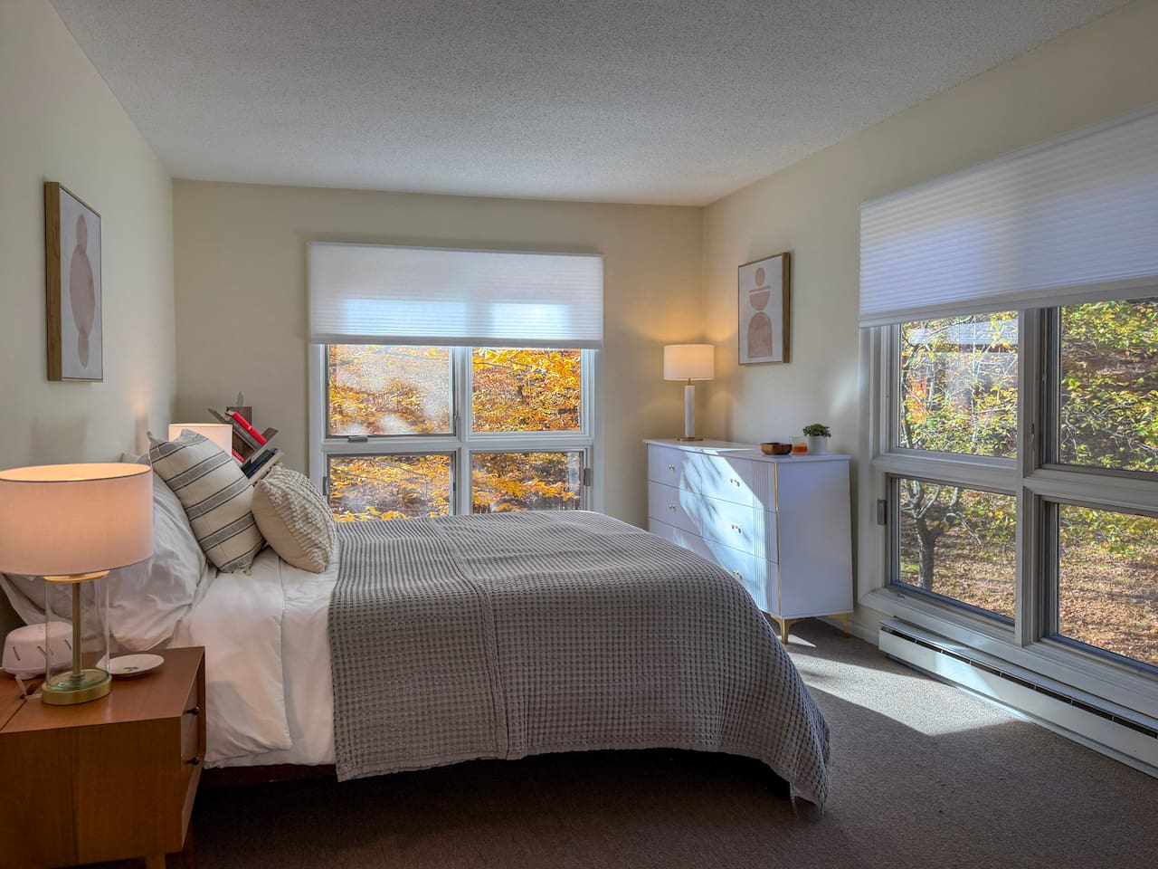 Primary bedroom on the second floor