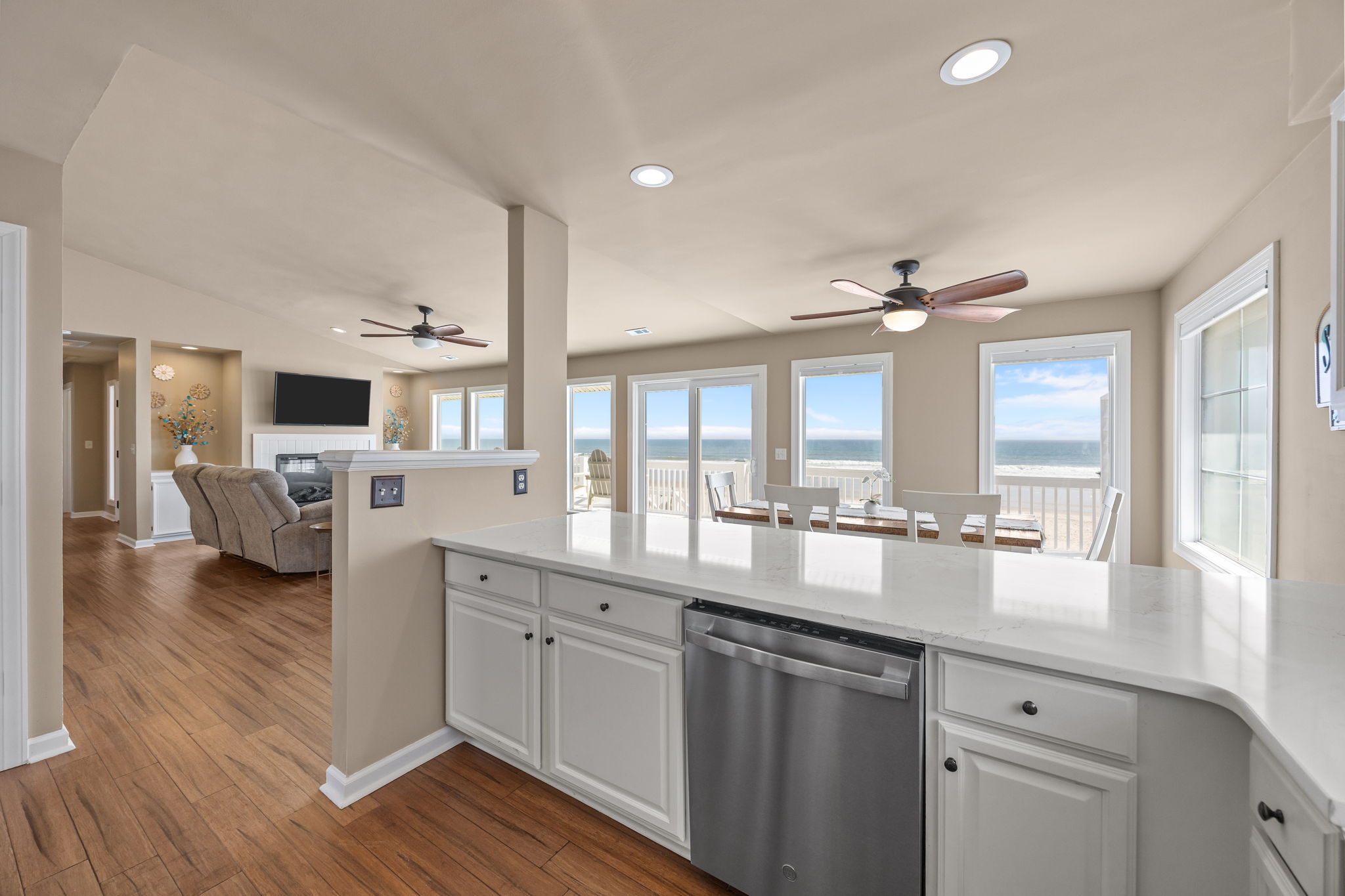 Well-stocked kitchen
