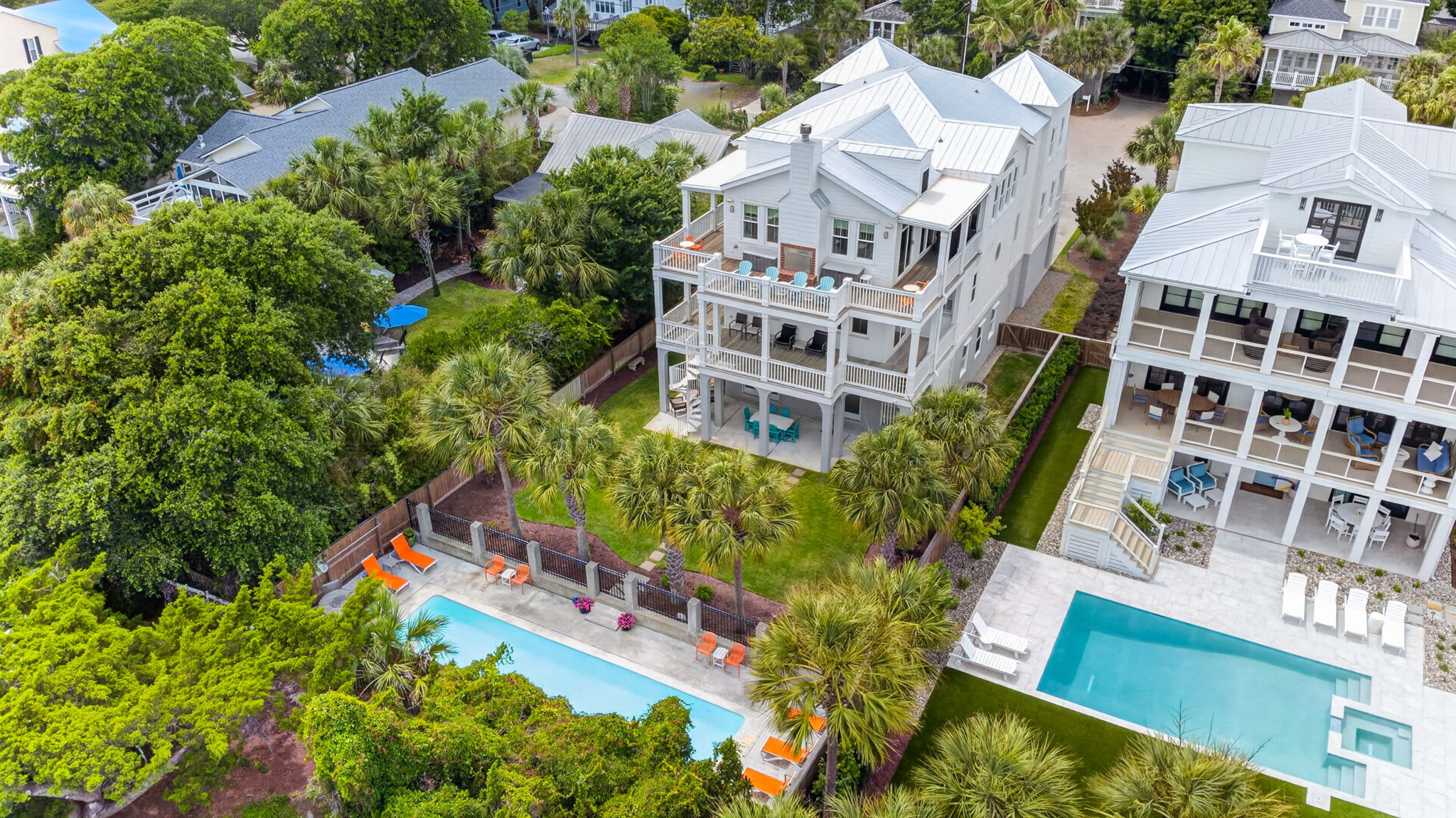 Back of House | Twin Palms | 914 Carolina Blvd | Isle of Palms, SC | IOP Escapes