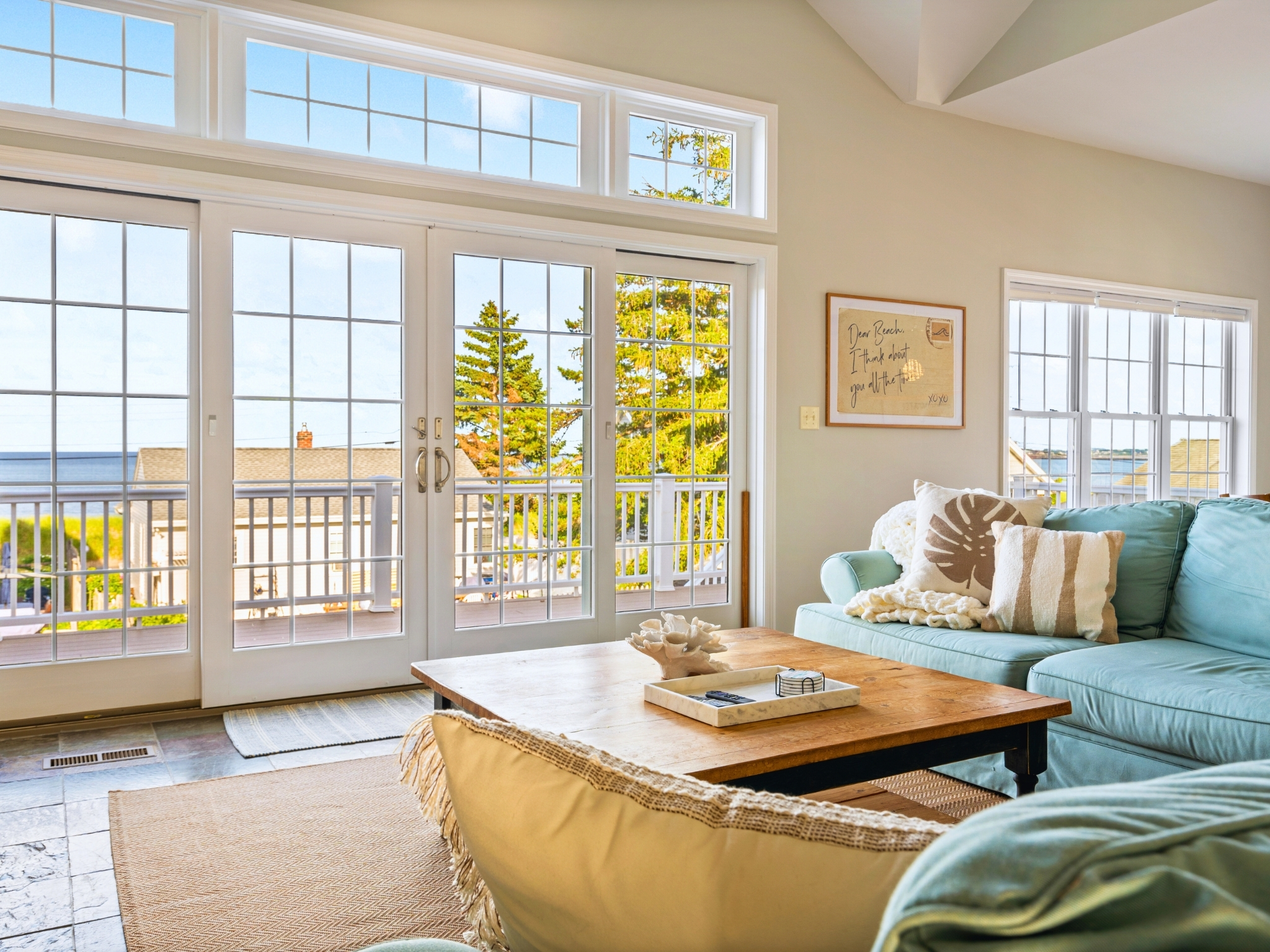 Feel right at home in a living room designed for comfort and relaxation!