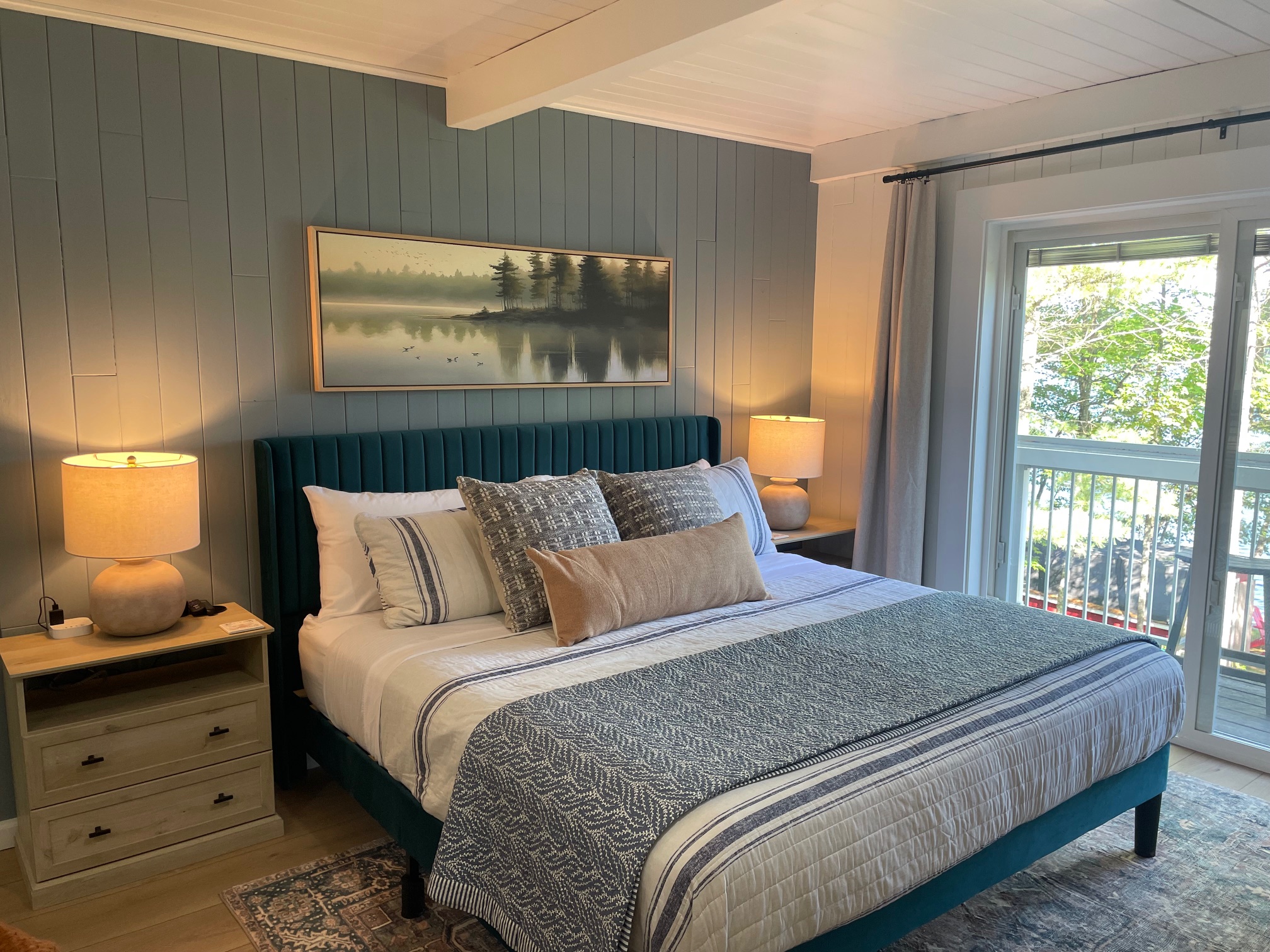 King bed