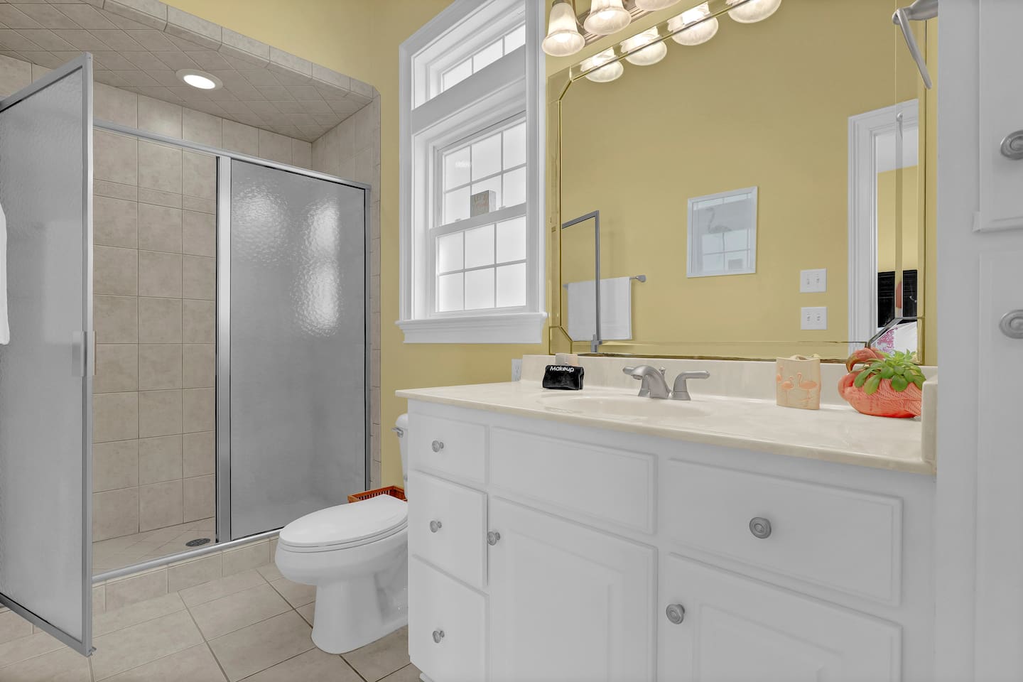 This bathroom is connected to Bedroom 4