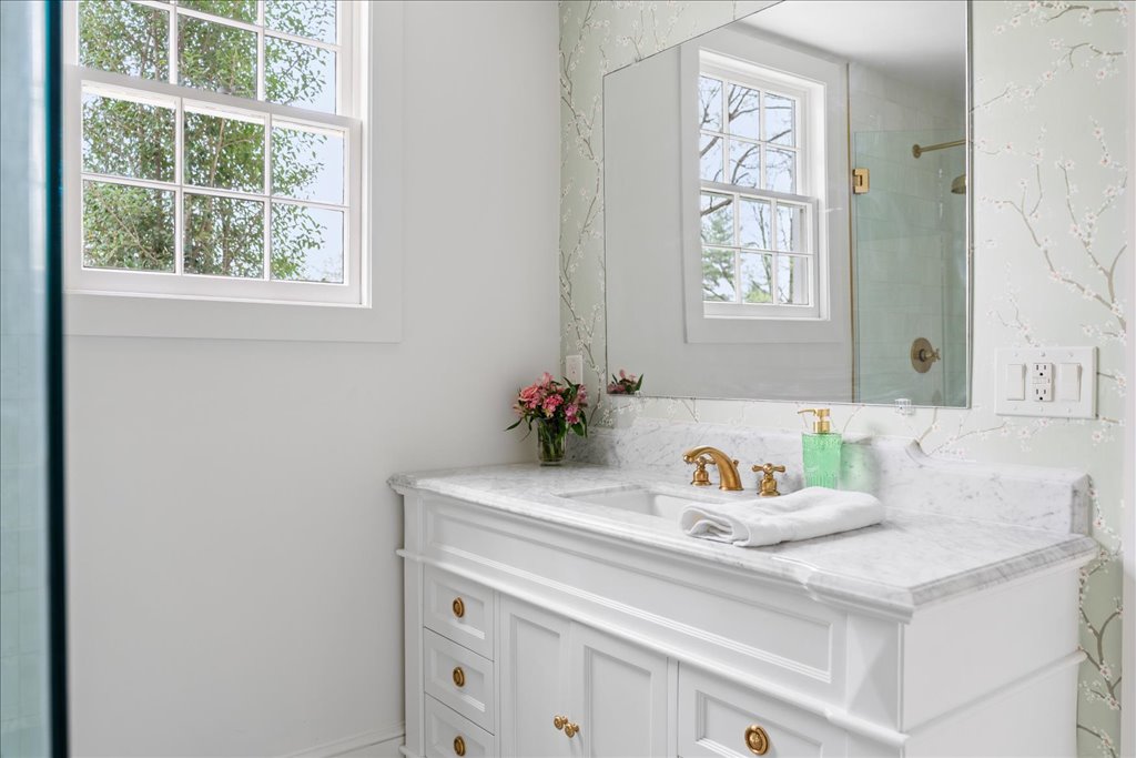 60" Vanity w/ Marble Top