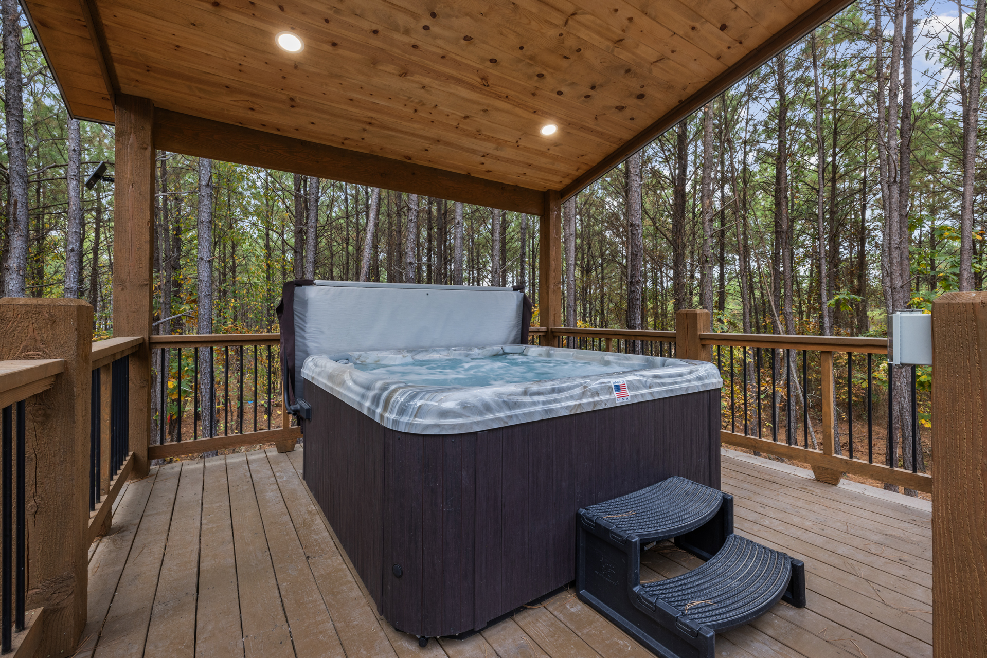 Hot Tub Gazebo Area