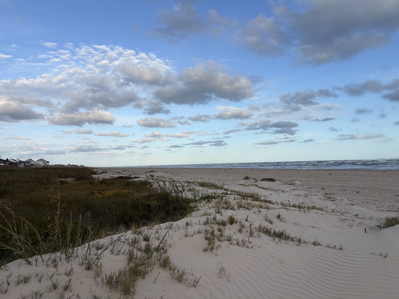 fluffy white sand that goes on for days!