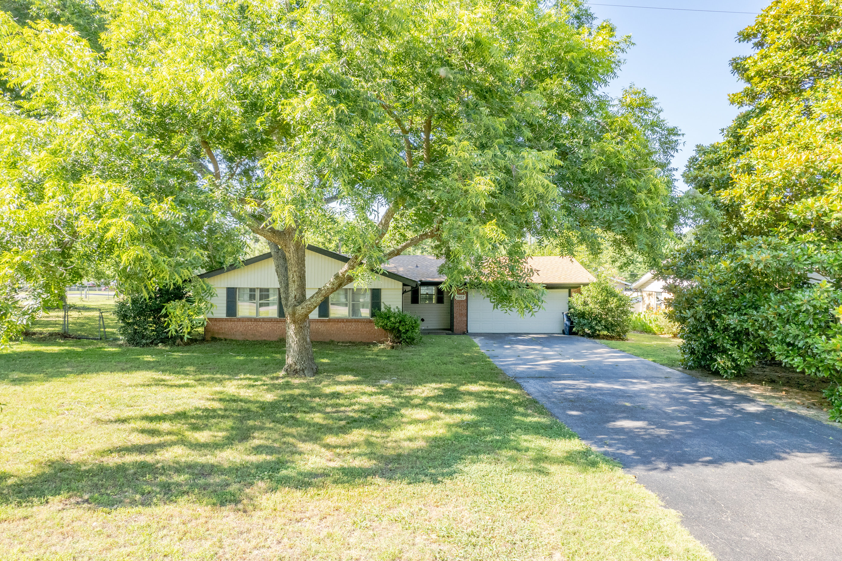 Enjoy your stay in this inviting 3-bedroom, 2-bath ranch-style home.