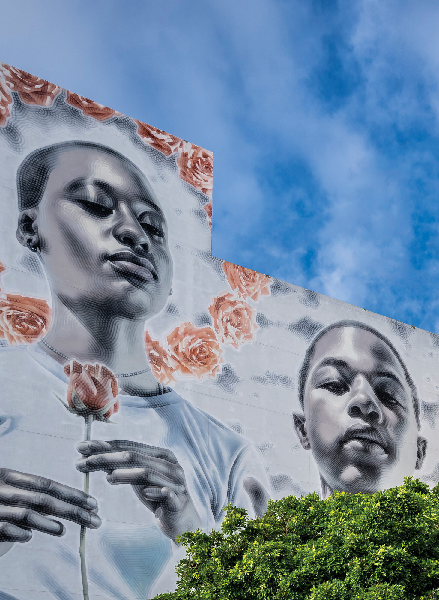 Wynwood Walls — world-famous street-art murals steps from the building