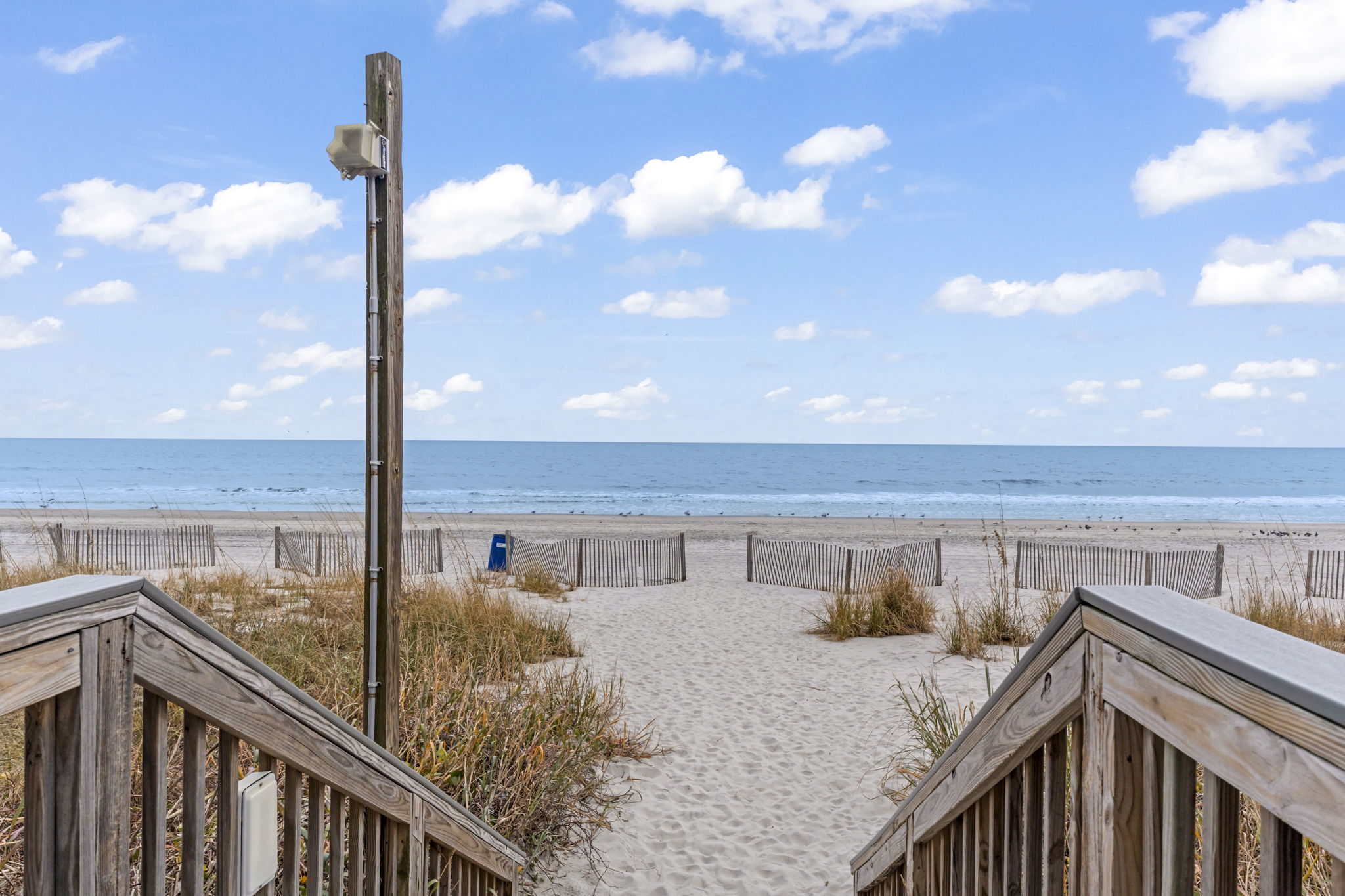 Just a few steps from your condo to the sand!