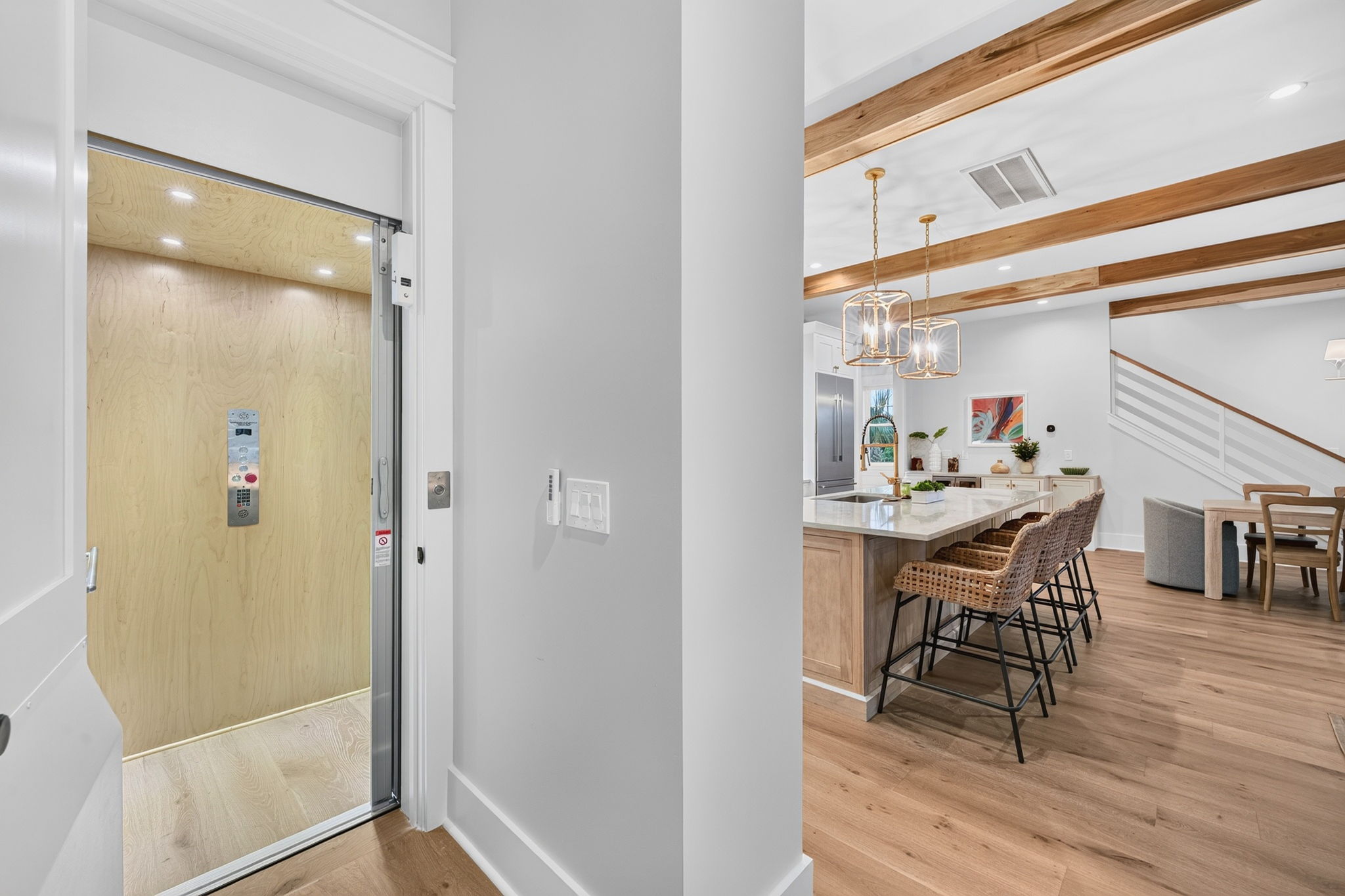 Elevator | Tahanan Palms | 3 38th Ave | IOP Escapes