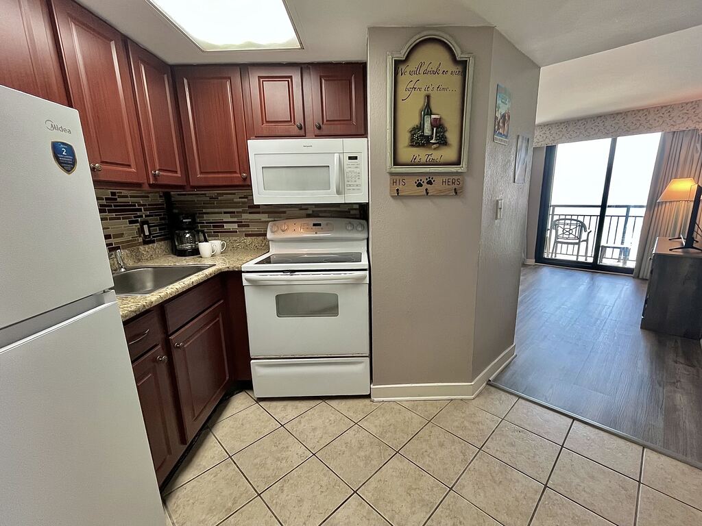Explore modern kitchen aesthetics in our suite.