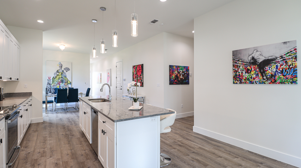 Fully Equipped Kitchen at the Beach House