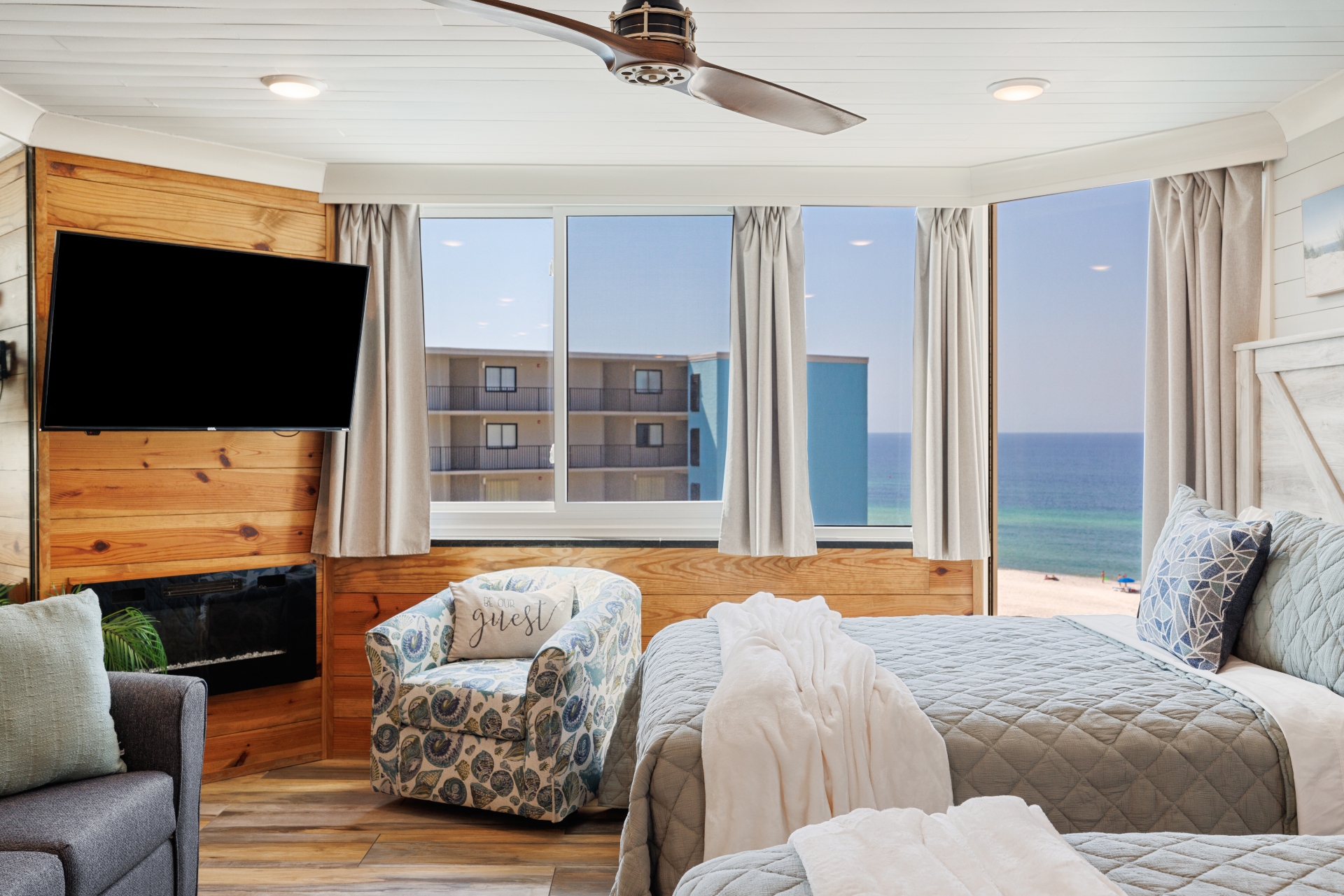 Smart TV with seating