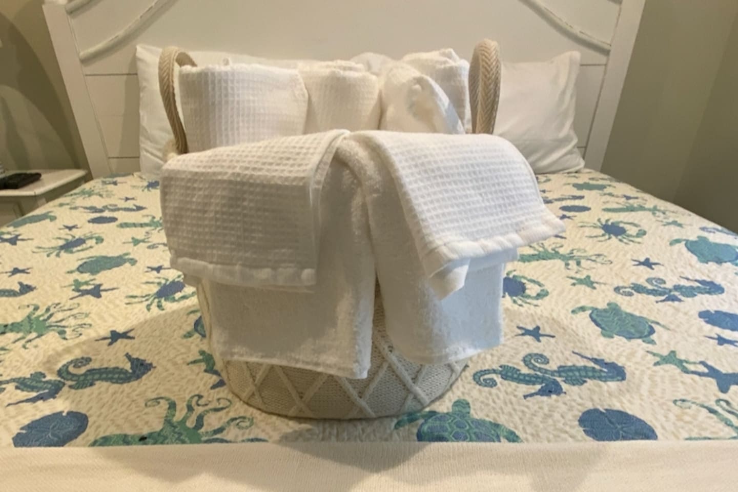 Towels provided (Bathrooms include hand soap, body wash, shampoo, conditioner)