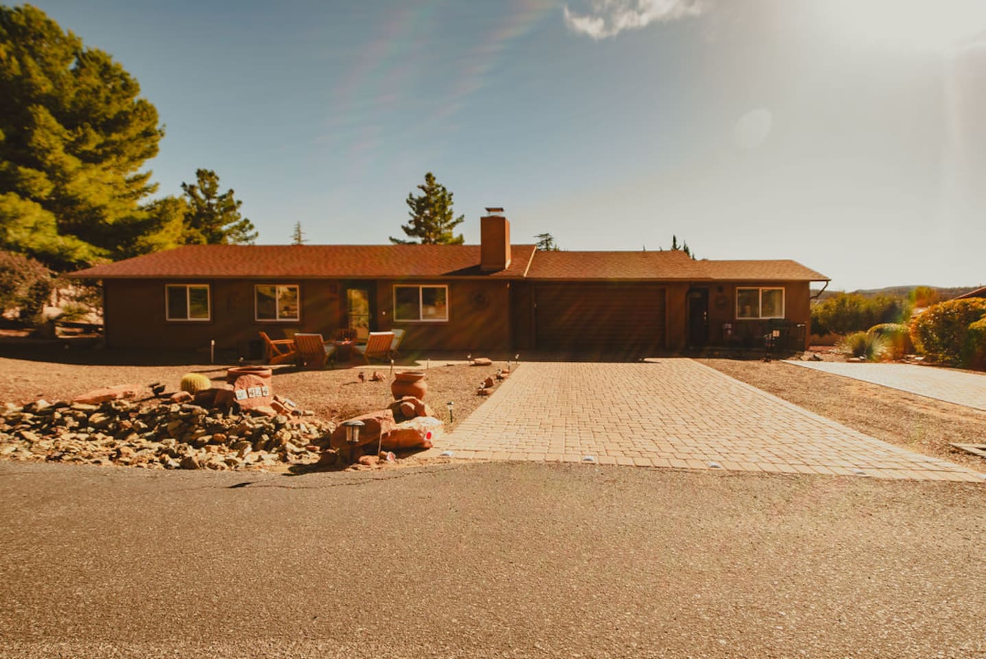 Experience Sedona’s magical sunsets right from your own space