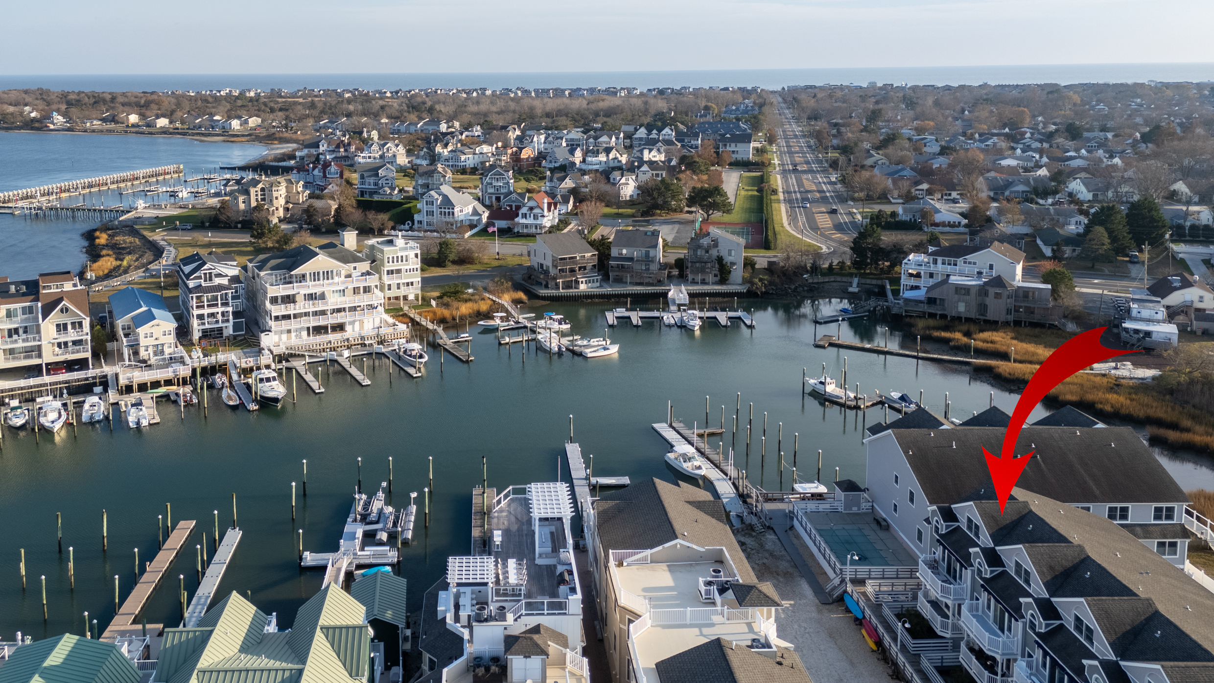 Aerial View of Complex