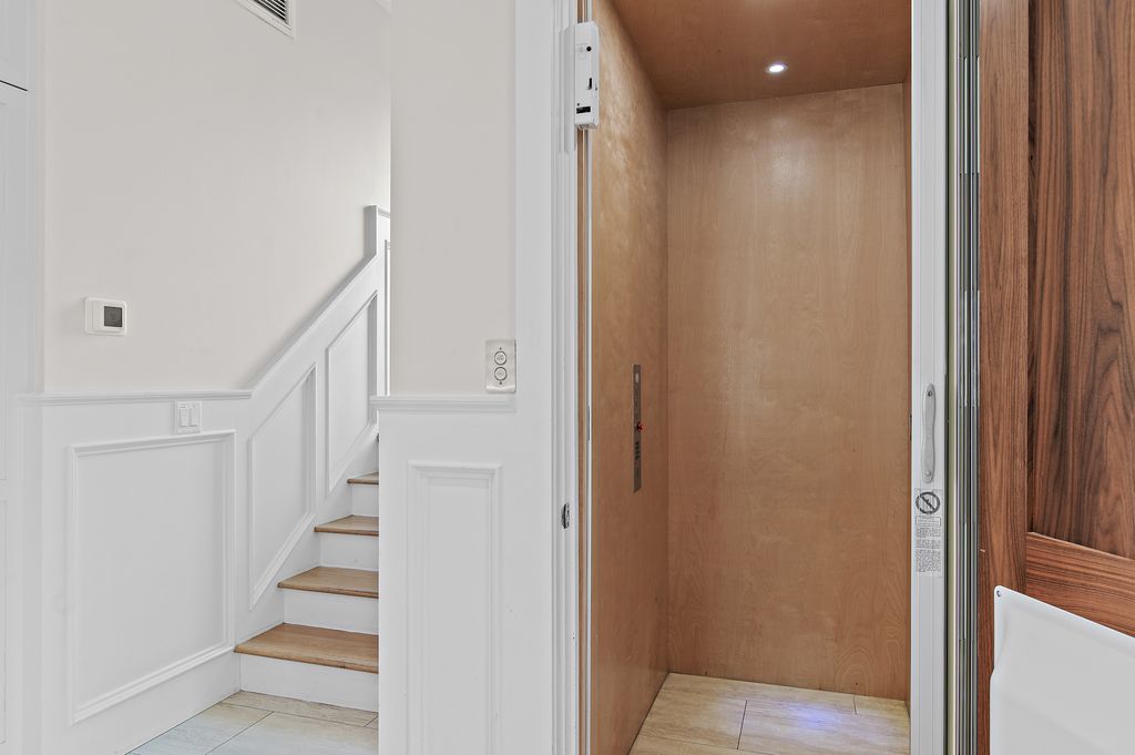 Private elevator access to all three levels