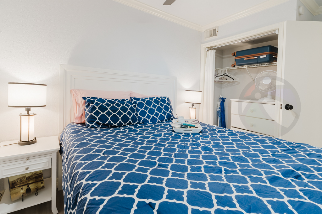 With plenty of closet space for your luggage and belongings