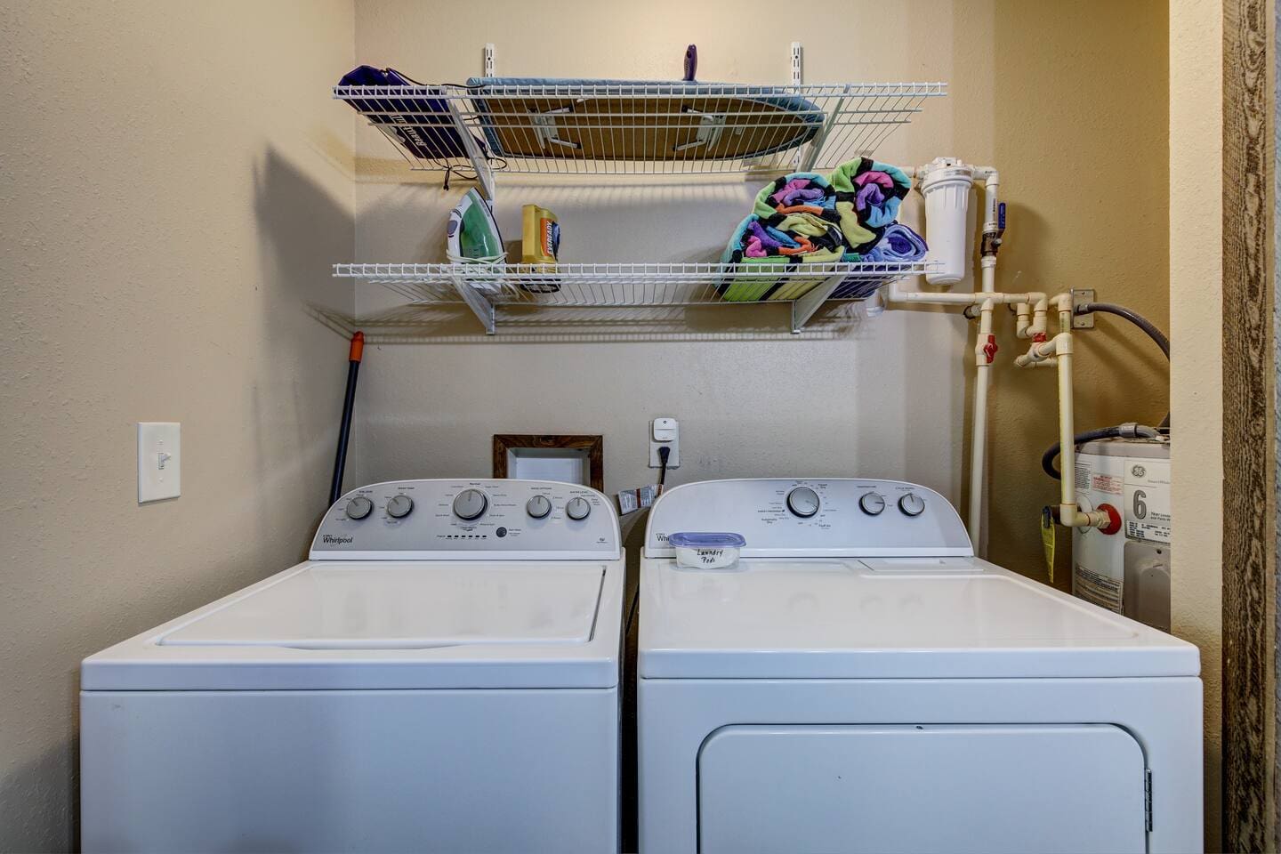 Full size washer and dryer