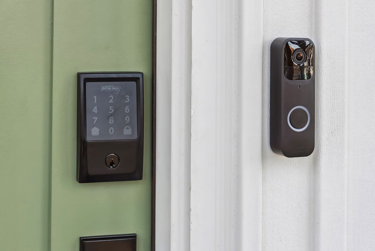 Keypad to enter the front door.  A personalized code will be provided for you prior to your stay.