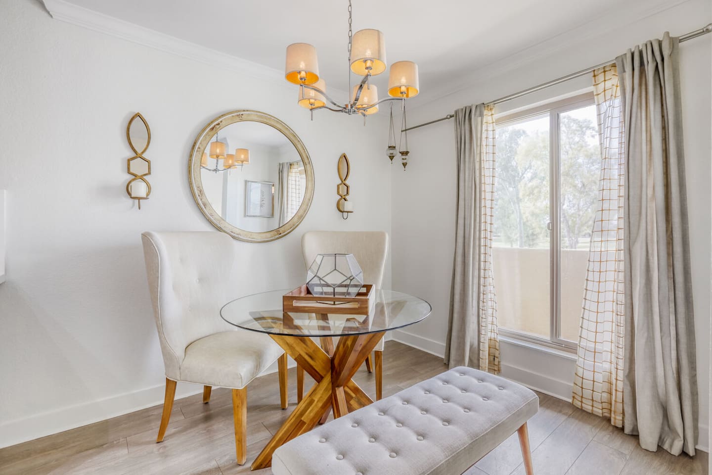 Gather around the candlelit table for morning coffee or an evening recap of the day's adventures.