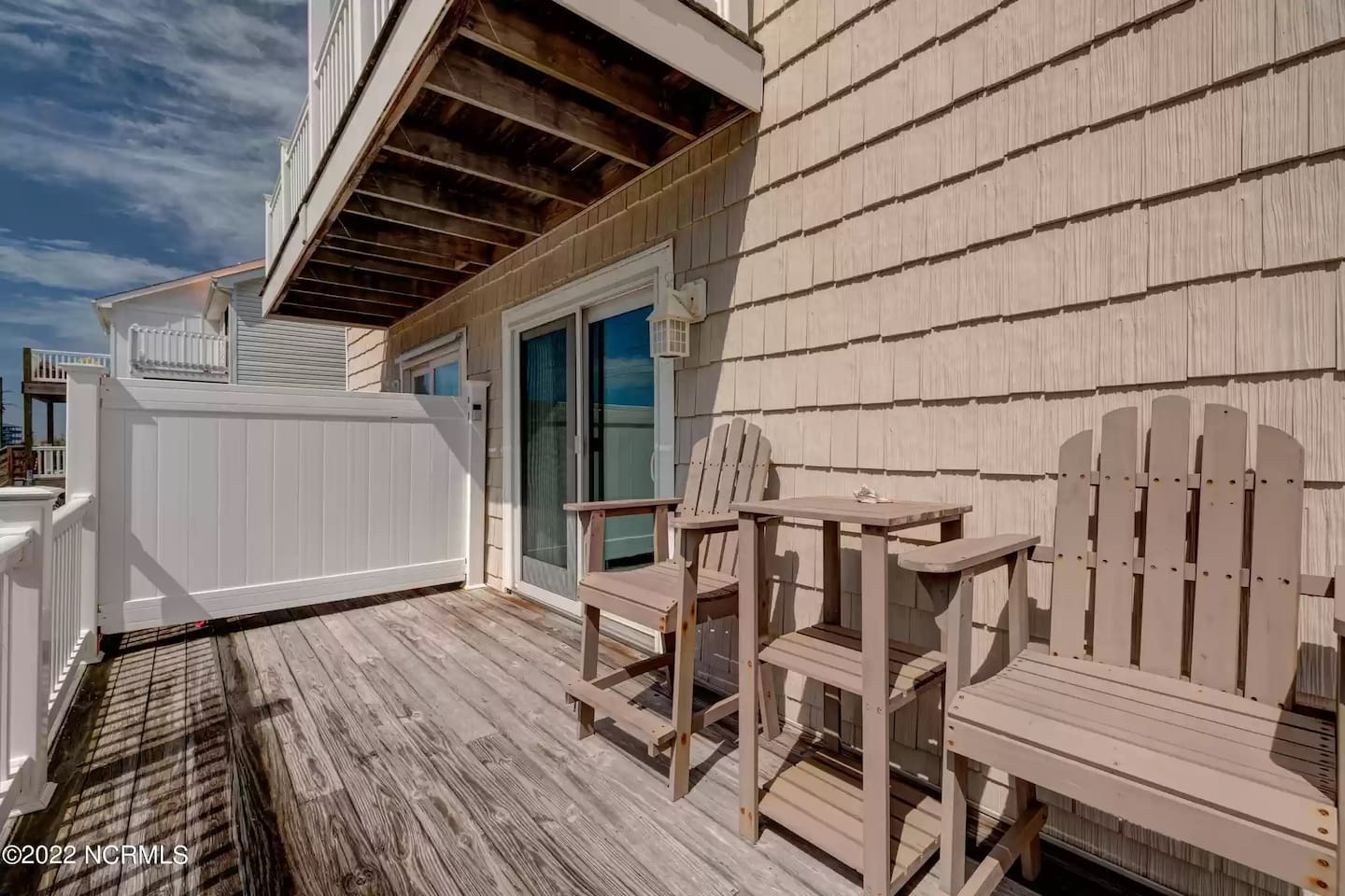1 of the 4 decks to relax on with ocean views 