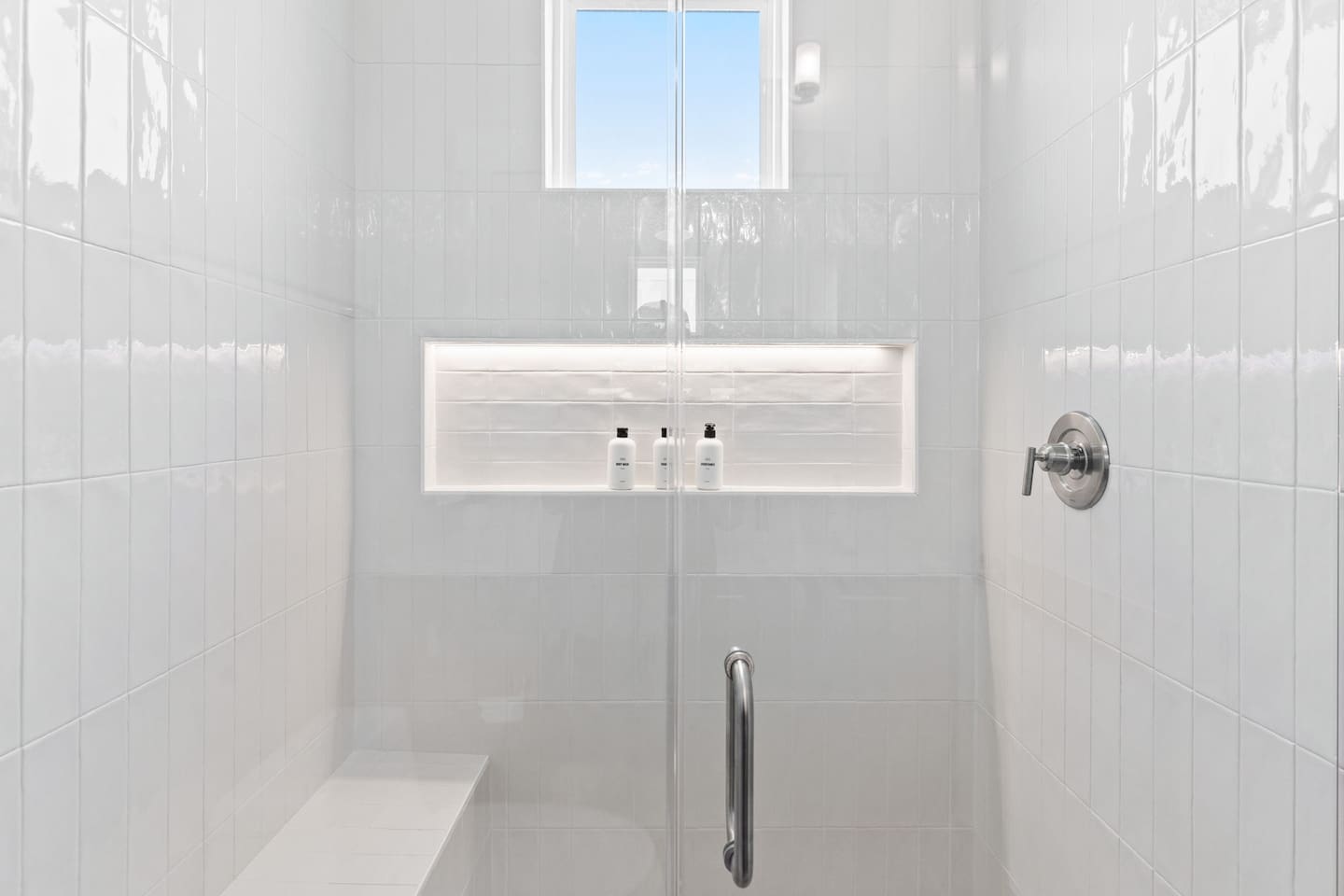 We’ve taken care of the little details so you can pack less. Every shower is stocked with Public Goods body wash, shampoo, and conditioner. A hair dryer is also provided in every full bathroom for added convenience.