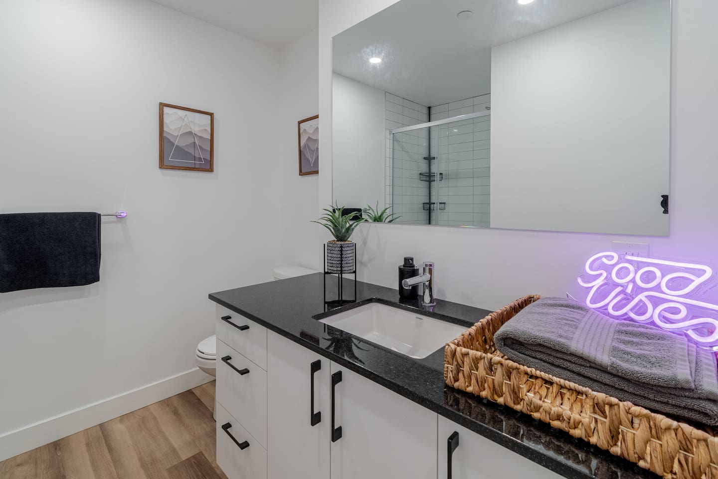 Spacious Vanity for Everyday Convenience
