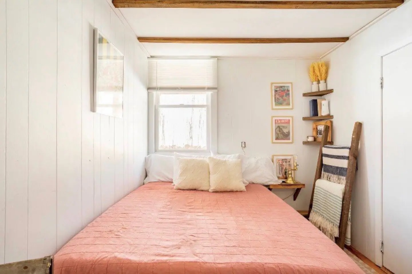 Both downstairs bedrooms have smart TVs and are bathed in natural light - just like the rest of the cabin!
