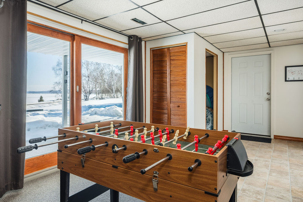 Challenge Friends & Family while enjoying the view of the lake!