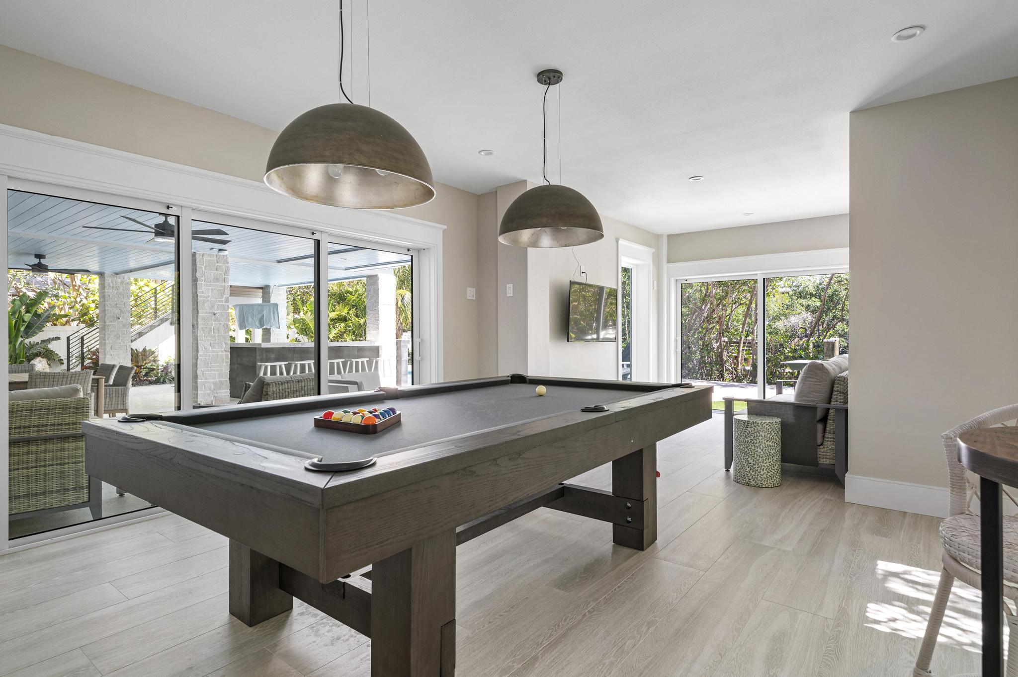 pool room